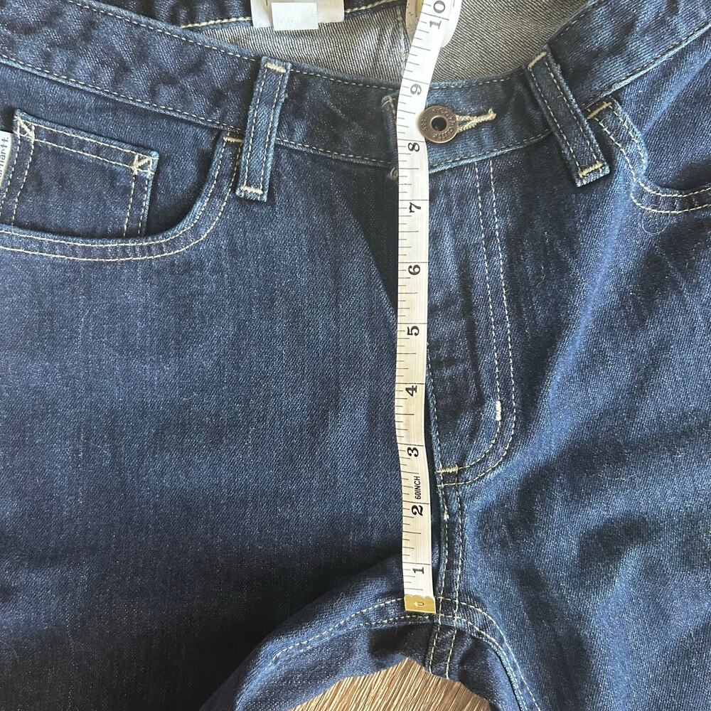 Carhartt Women’s Dark Wash Bootcut Jeans, Rugged Western Style, Size 6. - Picture 4 of 10